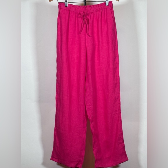 NWOT JCrew Soleil pant in linen - Picture 4 of 7